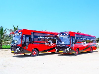Raj's Travels and Transports coach 10