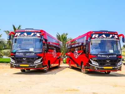 Raj's Travels and Transports coach 8