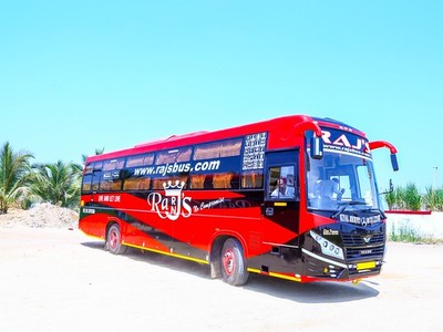 Raj's Travels and Transports coach 9