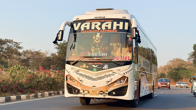 Varahi Tours and Travels coach 1